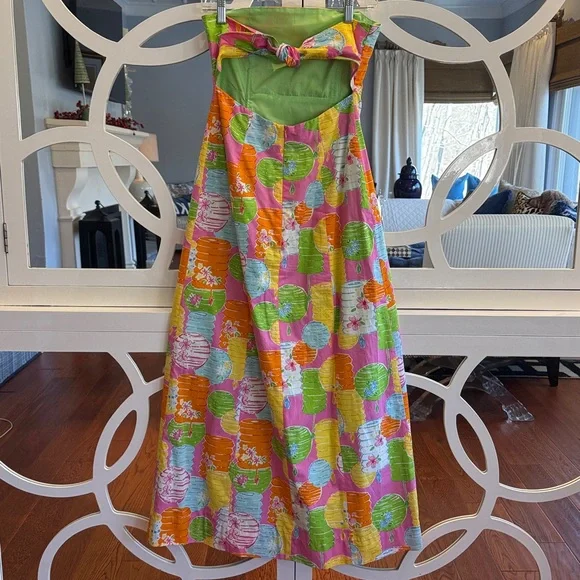 Vintage Lilly Pulitzer Strapless Dress! - Picture 2 of 4